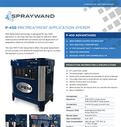 SprayWand P-450 Product Brochure Thumbnail Image